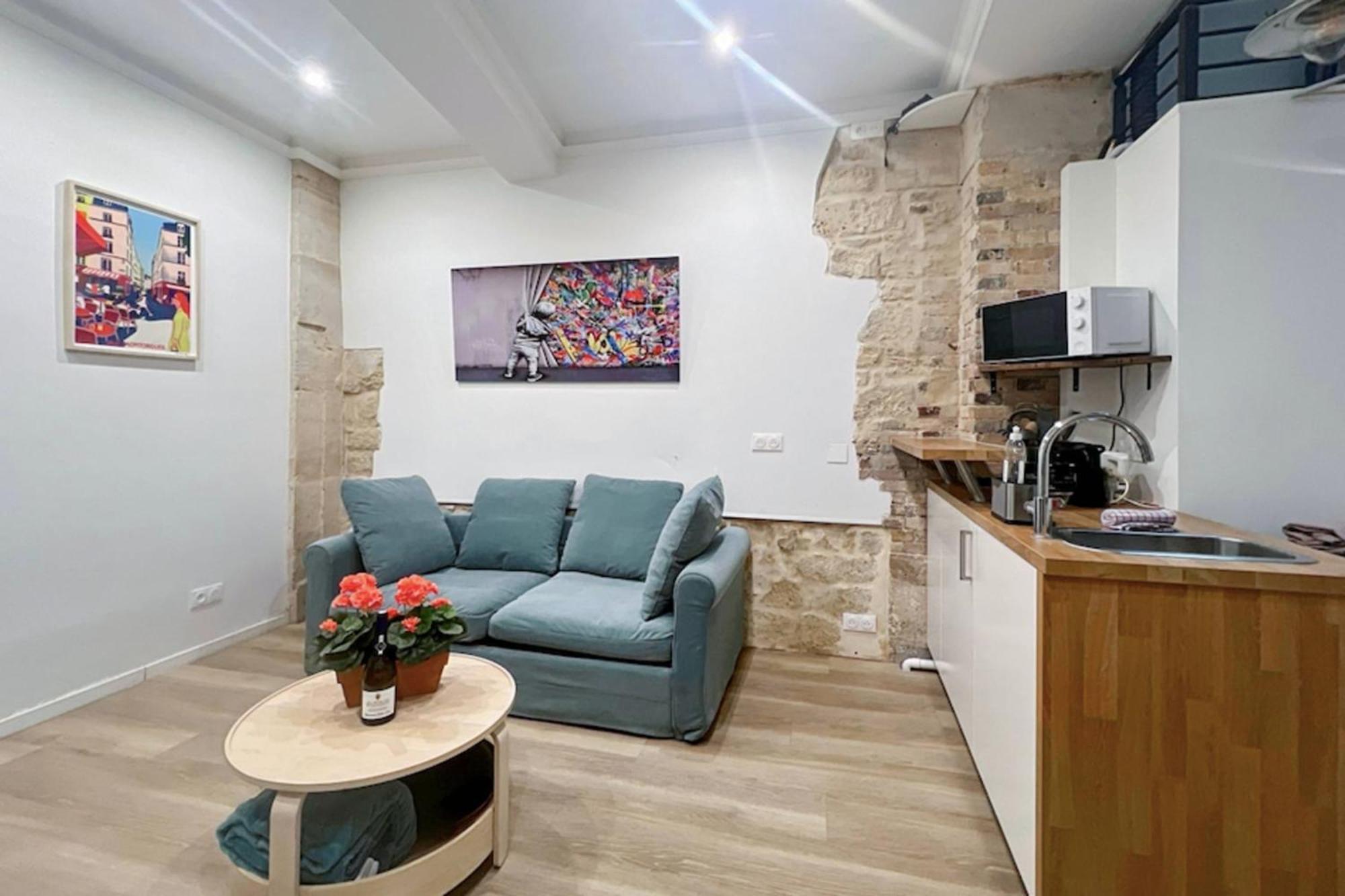 Ideally Located And Atypical Apartment In Párizs Kültér fotó