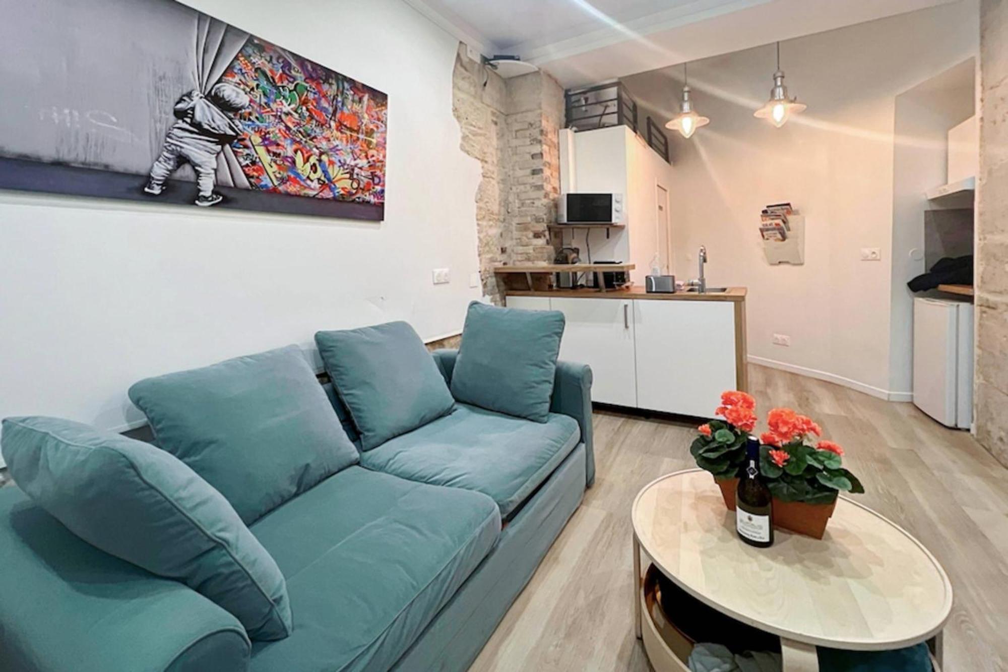 Ideally Located And Atypical Apartment In Párizs Kültér fotó